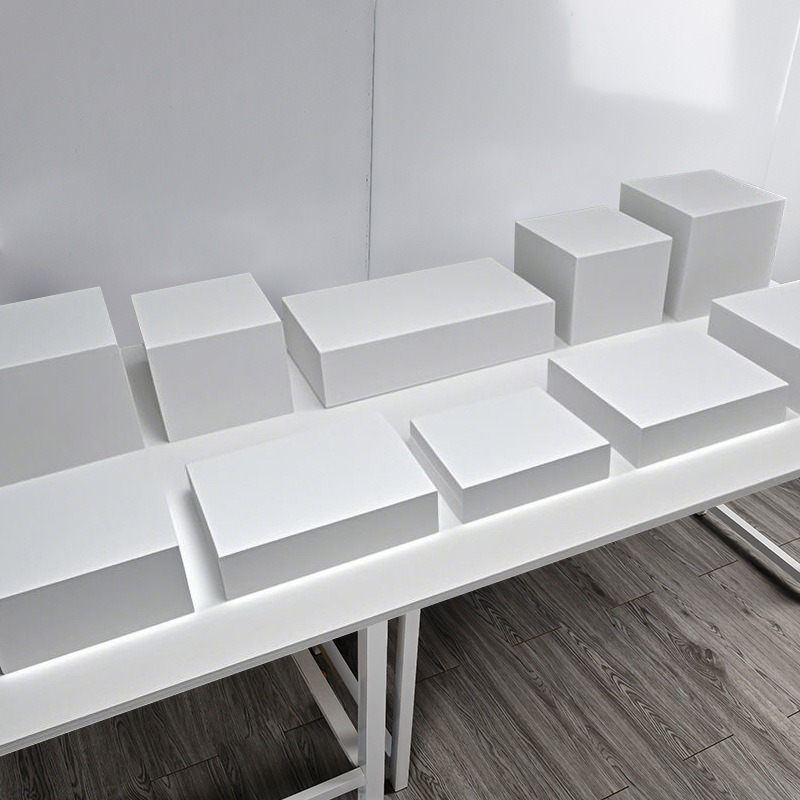 Display Risers Set - Zestaw ekologicznych akrylowych kostek do ekspozycji,