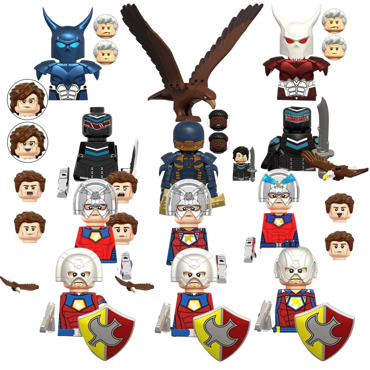 Suicide Squad Peacemaker Niebi – Lego Minifigure Holder recenzja i cena