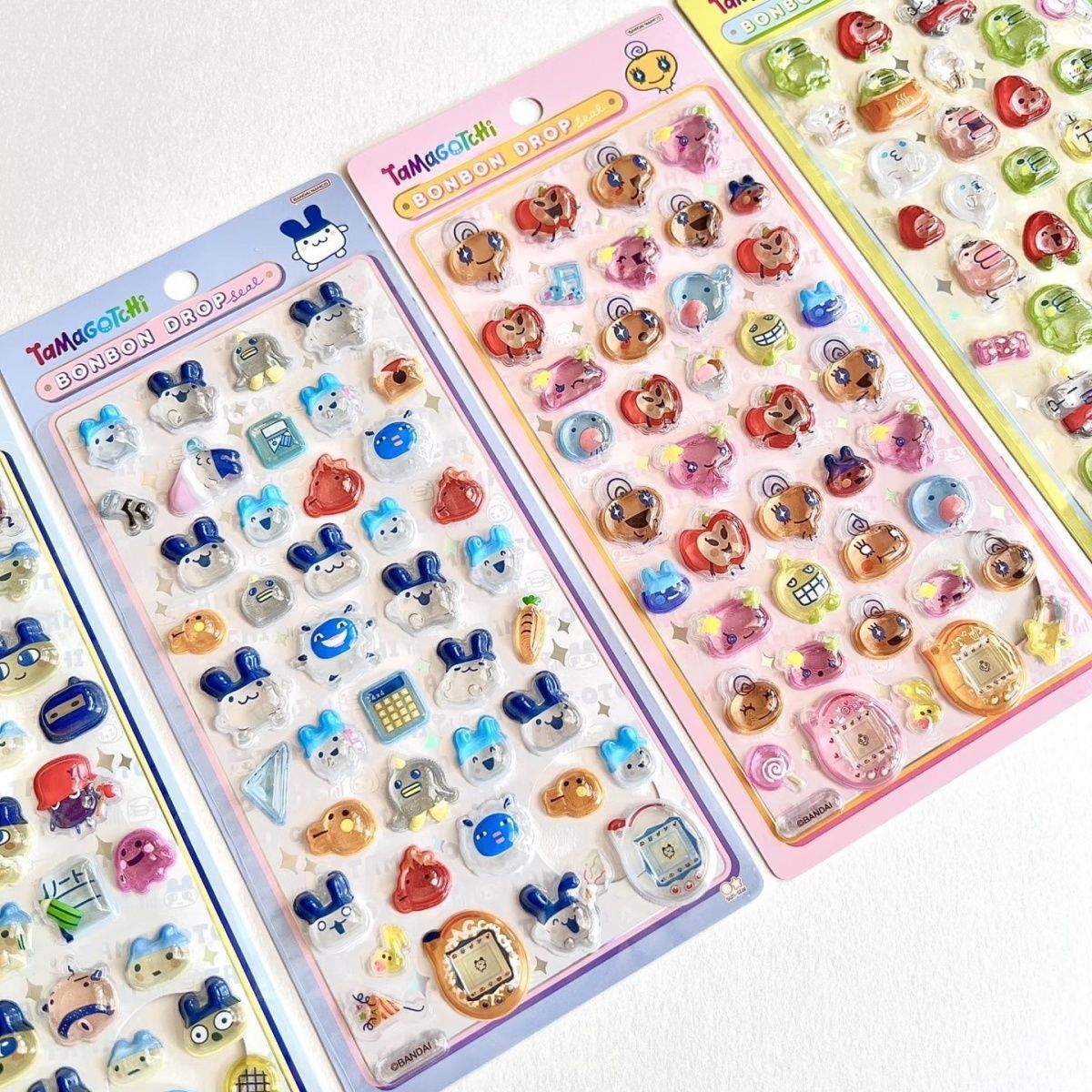 Naklejki 3D Tamagotchi - Urocz – Bandai Model Tamagotchi recenzja i cena
